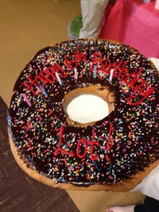 Giant Donut cake